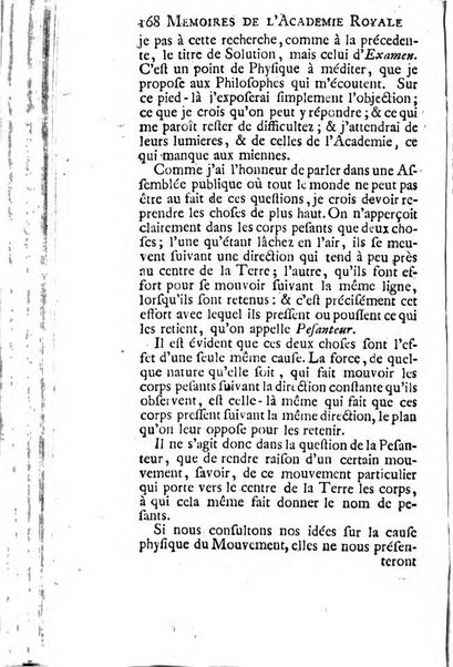 Histoire de l'Académie royale des sciences avec les Mémoires de mathematique & de physique, pour la même année, tires des registres de cette Académie.