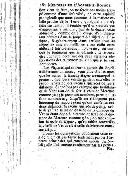 Histoire de l'Académie royale des sciences avec les Mémoires de mathematique & de physique, pour la même année, tires des registres de cette Académie.