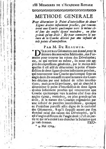 Histoire de l'Académie royale des sciences avec les Mémoires de mathematique & de physique, pour la même année, tires des registres de cette Académie.