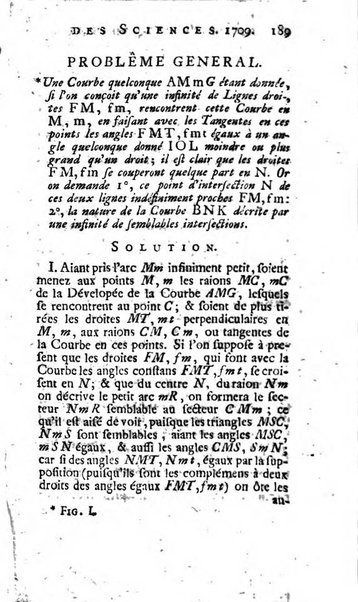 Histoire de l'Académie royale des sciences avec les Mémoires de mathematique & de physique, pour la même année, tires des registres de cette Académie.