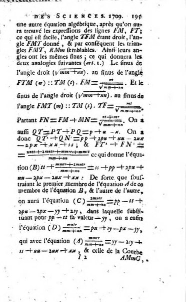 Histoire de l'Académie royale des sciences avec les Mémoires de mathematique & de physique, pour la même année, tires des registres de cette Académie.