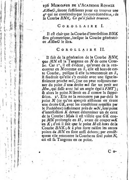 Histoire de l'Académie royale des sciences avec les Mémoires de mathematique & de physique, pour la même année, tires des registres de cette Académie.