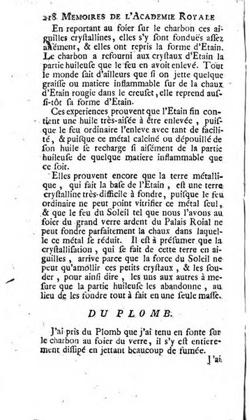 Histoire de l'Académie royale des sciences avec les Mémoires de mathematique & de physique, pour la même année, tires des registres de cette Académie.