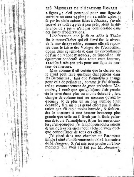 Histoire de l'Académie royale des sciences avec les Mémoires de mathematique & de physique, pour la même année, tires des registres de cette Académie.