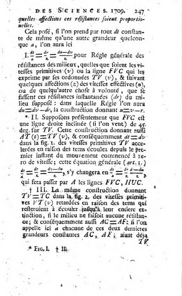 Histoire de l'Académie royale des sciences avec les Mémoires de mathematique & de physique, pour la même année, tires des registres de cette Académie.