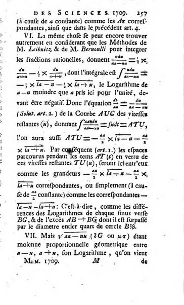 Histoire de l'Académie royale des sciences avec les Mémoires de mathematique & de physique, pour la même année, tires des registres de cette Académie.