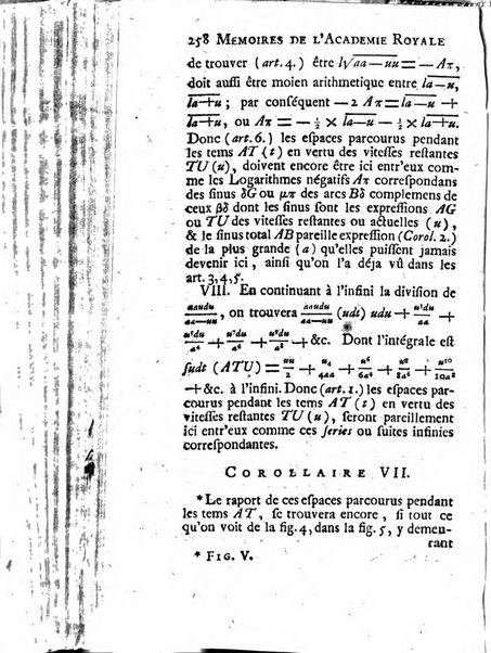 Histoire de l'Académie royale des sciences avec les Mémoires de mathematique & de physique, pour la même année, tires des registres de cette Académie.