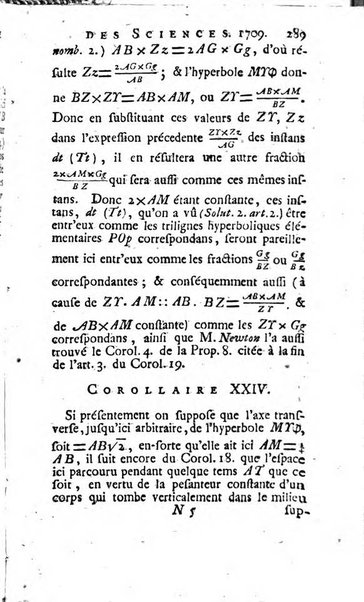 Histoire de l'Académie royale des sciences avec les Mémoires de mathematique & de physique, pour la même année, tires des registres de cette Académie.