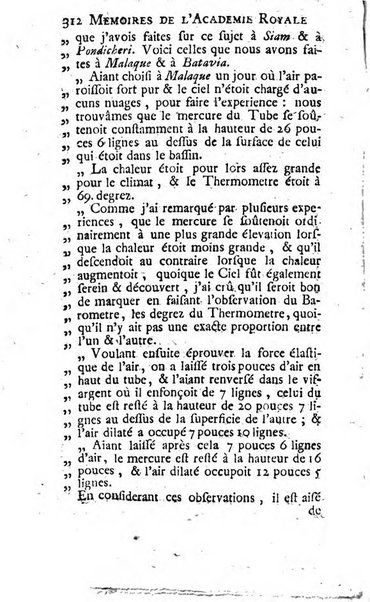 Histoire de l'Académie royale des sciences avec les Mémoires de mathematique & de physique, pour la même année, tires des registres de cette Académie.