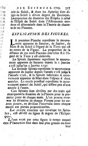 Histoire de l'Académie royale des sciences avec les Mémoires de mathematique & de physique, pour la même année, tires des registres de cette Académie.