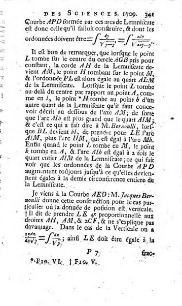 Histoire de l'Académie royale des sciences avec les Mémoires de mathematique & de physique, pour la même année, tires des registres de cette Académie.