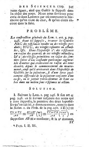 Histoire de l'Académie royale des sciences avec les Mémoires de mathematique & de physique, pour la même année, tires des registres de cette Académie.