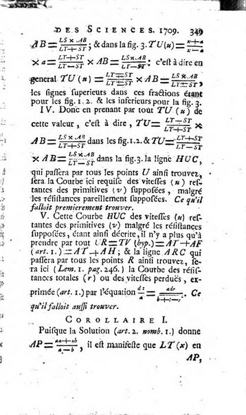 Histoire de l'Académie royale des sciences avec les Mémoires de mathematique & de physique, pour la même année, tires des registres de cette Académie.