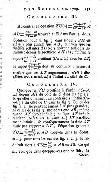 Histoire de l'Académie royale des sciences avec les Mémoires de mathematique & de physique, pour la même année, tires des registres de cette Académie.