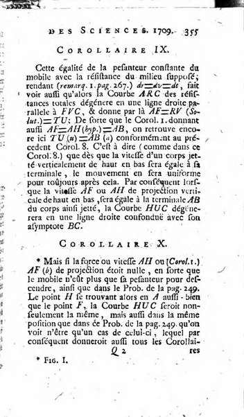 Histoire de l'Académie royale des sciences avec les Mémoires de mathematique & de physique, pour la même année, tires des registres de cette Académie.