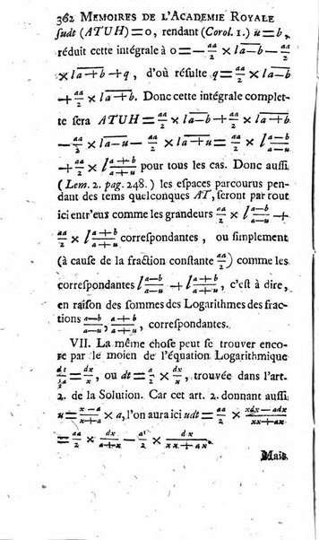 Histoire de l'Académie royale des sciences avec les Mémoires de mathematique & de physique, pour la même année, tires des registres de cette Académie.