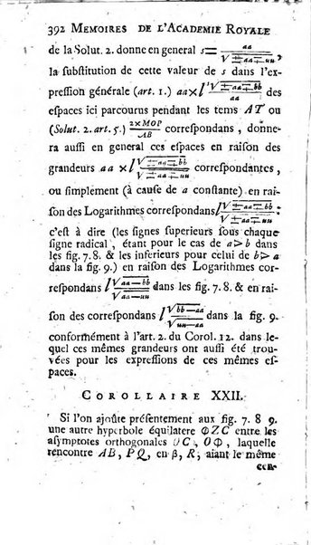 Histoire de l'Académie royale des sciences avec les Mémoires de mathematique & de physique, pour la même année, tires des registres de cette Académie.