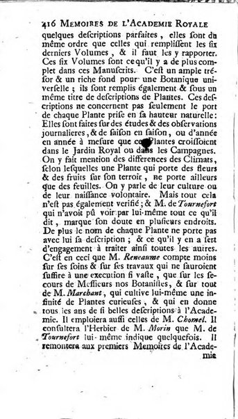 Histoire de l'Académie royale des sciences avec les Mémoires de mathematique & de physique, pour la même année, tires des registres de cette Académie.