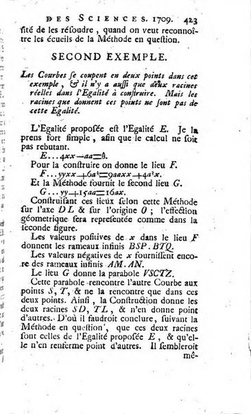 Histoire de l'Académie royale des sciences avec les Mémoires de mathematique & de physique, pour la même année, tires des registres de cette Académie.