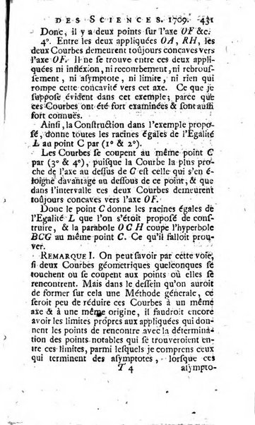 Histoire de l'Académie royale des sciences avec les Mémoires de mathematique & de physique, pour la même année, tires des registres de cette Académie.