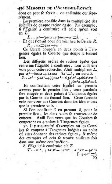 Histoire de l'Académie royale des sciences avec les Mémoires de mathematique & de physique, pour la même année, tires des registres de cette Académie.