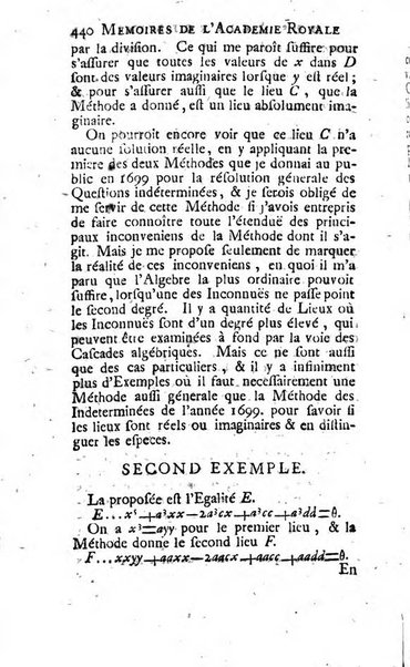 Histoire de l'Académie royale des sciences avec les Mémoires de mathematique & de physique, pour la même année, tires des registres de cette Académie.