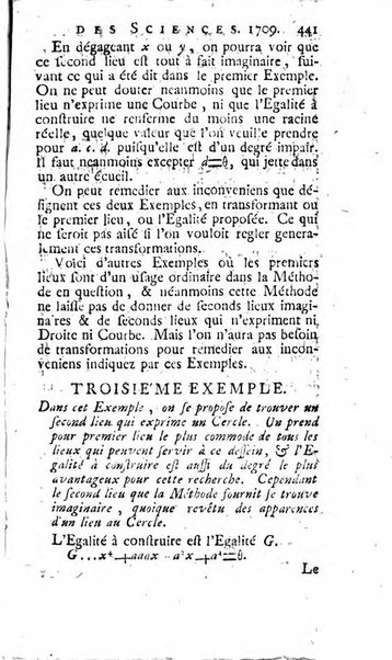 Histoire de l'Académie royale des sciences avec les Mémoires de mathematique & de physique, pour la même année, tires des registres de cette Académie.