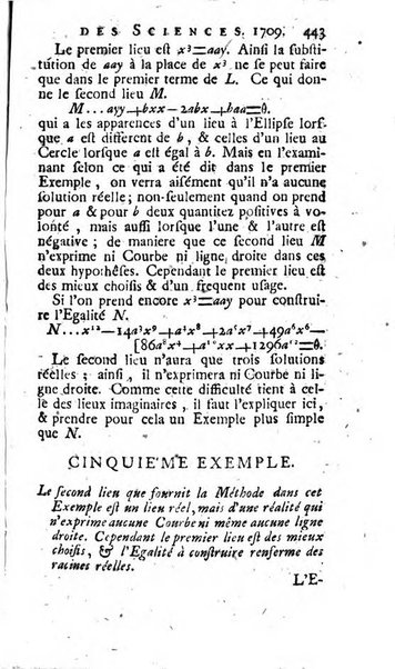 Histoire de l'Académie royale des sciences avec les Mémoires de mathematique & de physique, pour la même année, tires des registres de cette Académie.