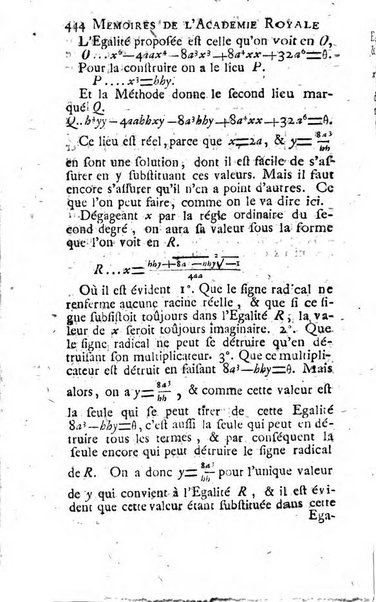 Histoire de l'Académie royale des sciences avec les Mémoires de mathematique & de physique, pour la même année, tires des registres de cette Académie.