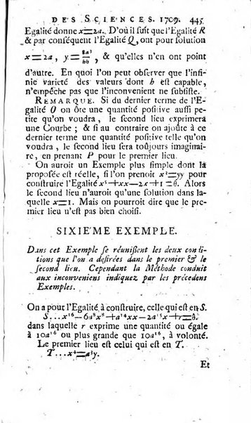 Histoire de l'Académie royale des sciences avec les Mémoires de mathematique & de physique, pour la même année, tires des registres de cette Académie.