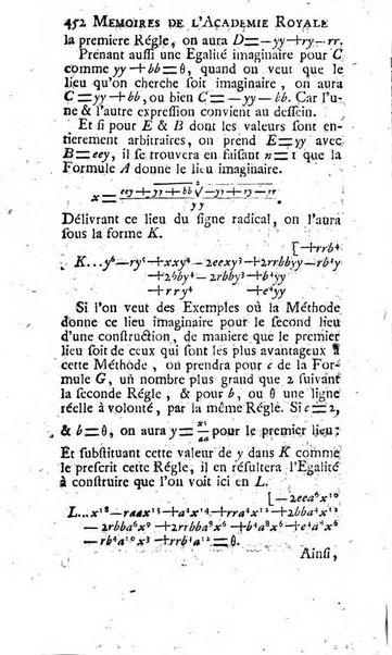 Histoire de l'Académie royale des sciences avec les Mémoires de mathematique & de physique, pour la même année, tires des registres de cette Académie.