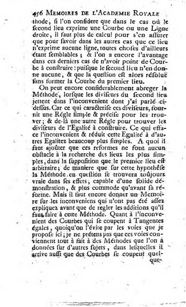 Histoire de l'Académie royale des sciences avec les Mémoires de mathematique & de physique, pour la même année, tires des registres de cette Académie.