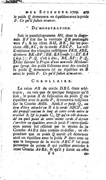 Histoire de l'Académie royale des sciences avec les Mémoires de mathematique & de physique, pour la même année, tires des registres de cette Académie.