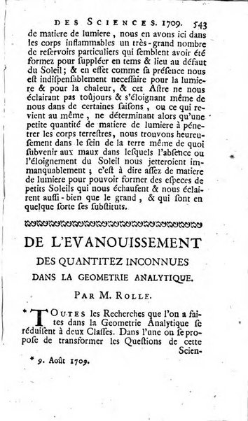 Histoire de l'Académie royale des sciences avec les Mémoires de mathematique & de physique, pour la même année, tires des registres de cette Académie.