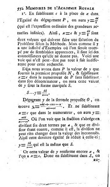 Histoire de l'Académie royale des sciences avec les Mémoires de mathematique & de physique, pour la même année, tires des registres de cette Académie.