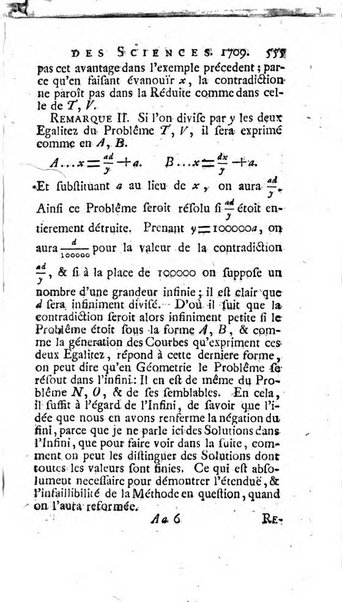 Histoire de l'Académie royale des sciences avec les Mémoires de mathematique & de physique, pour la même année, tires des registres de cette Académie.