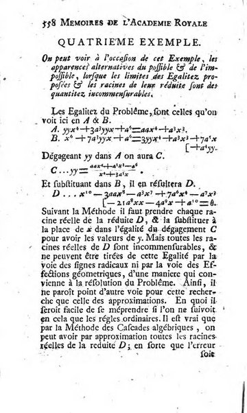 Histoire de l'Académie royale des sciences avec les Mémoires de mathematique & de physique, pour la même année, tires des registres de cette Académie.