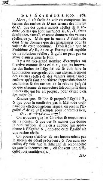 Histoire de l'Académie royale des sciences avec les Mémoires de mathematique & de physique, pour la même année, tires des registres de cette Académie.