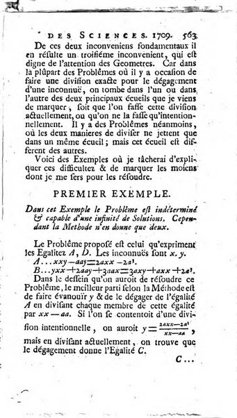 Histoire de l'Académie royale des sciences avec les Mémoires de mathematique & de physique, pour la même année, tires des registres de cette Académie.