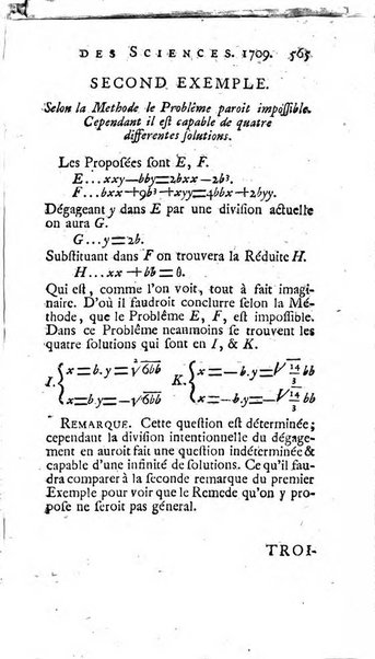 Histoire de l'Académie royale des sciences avec les Mémoires de mathematique & de physique, pour la même année, tires des registres de cette Académie.