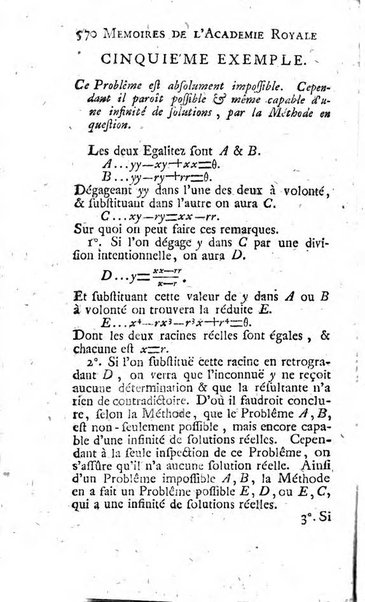 Histoire de l'Académie royale des sciences avec les Mémoires de mathematique & de physique, pour la même année, tires des registres de cette Académie.