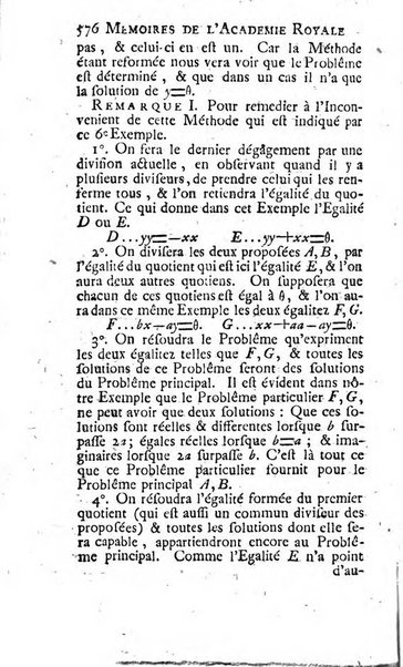 Histoire de l'Académie royale des sciences avec les Mémoires de mathematique & de physique, pour la même année, tires des registres de cette Académie.