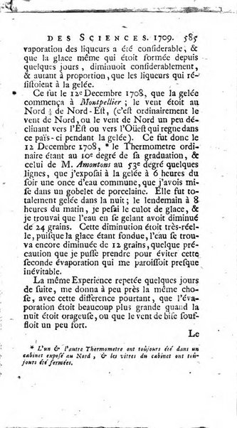 Histoire de l'Académie royale des sciences avec les Mémoires de mathematique & de physique, pour la même année, tires des registres de cette Académie.