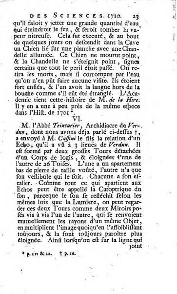 Histoire de l'Académie royale des sciences avec les Mémoires de mathematique & de physique, pour la même année, tires des registres de cette Académie.