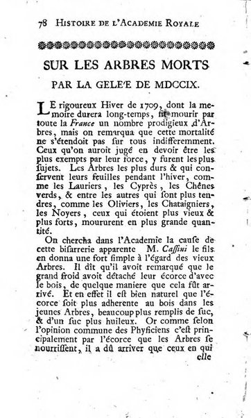 Histoire de l'Académie royale des sciences avec les Mémoires de mathematique & de physique, pour la même année, tires des registres de cette Académie.