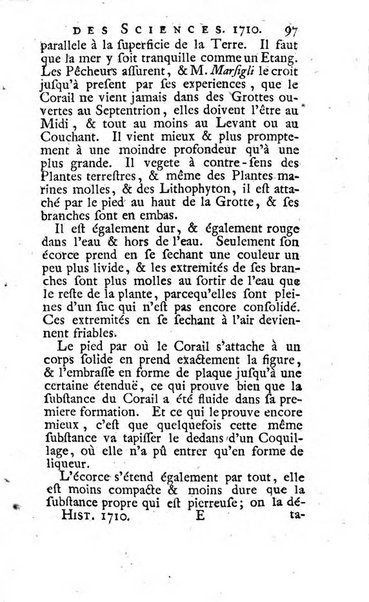 Histoire de l'Académie royale des sciences avec les Mémoires de mathematique & de physique, pour la même année, tires des registres de cette Académie.