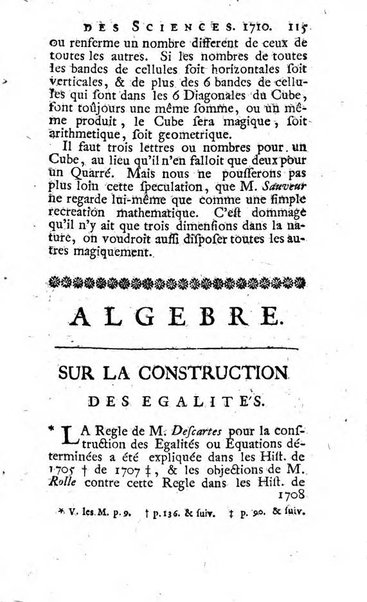 Histoire de l'Académie royale des sciences avec les Mémoires de mathematique & de physique, pour la même année, tires des registres de cette Académie.