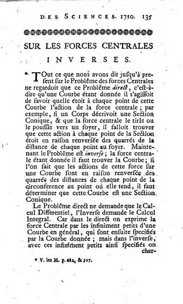 Histoire de l'Académie royale des sciences avec les Mémoires de mathematique & de physique, pour la même année, tires des registres de cette Académie.