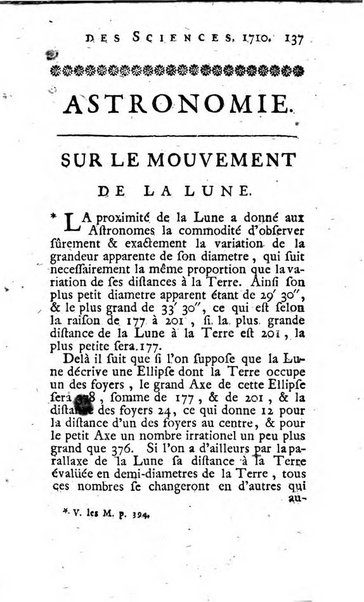 Histoire de l'Académie royale des sciences avec les Mémoires de mathematique & de physique, pour la même année, tires des registres de cette Académie.