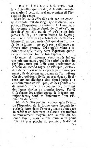 Histoire de l'Académie royale des sciences avec les Mémoires de mathematique & de physique, pour la même année, tires des registres de cette Académie.